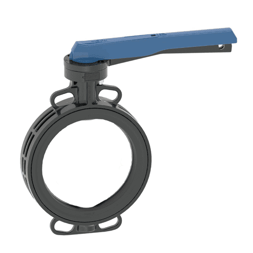 GF butterfly valve Wafer, lever