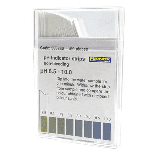 Fernox pH test strips (100 pieces)