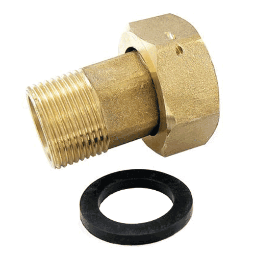 Watermeterkoppeling met ring