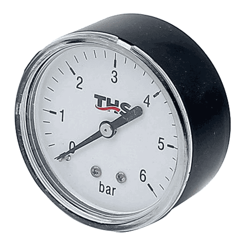 Manometer kunststof kast droog 60mm