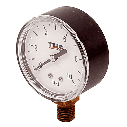 337202 Manometer 0-10B 60mm 1/4 radial