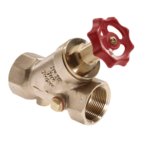 Raminex free flow valve, bronze f.thr.