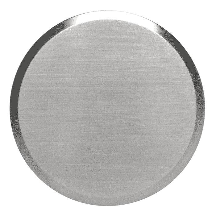 Sprinkler cover plate, D=60 mm, chrome
