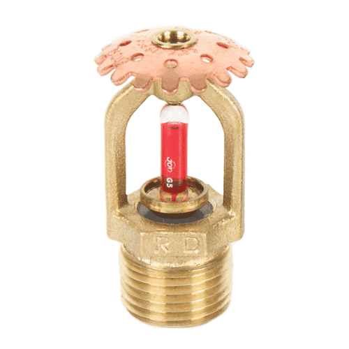 Conventional sprinkler, 5 mm K=80, 1/2" connection, chrome