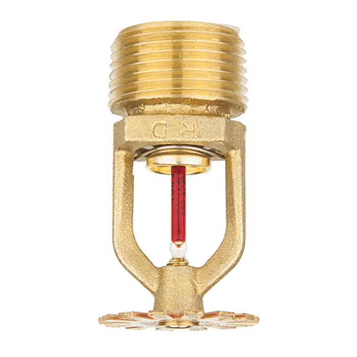 Pendent Quick Response sprinkler, 3 mm K=115, 3/4" connection, brass