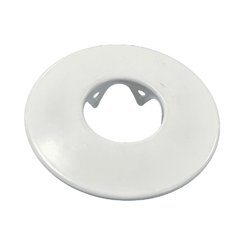 Sprinkler escutcheon for use with flush pendent sprinkler RD101