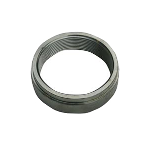Grooved reducing ring x female threaded zinc plated