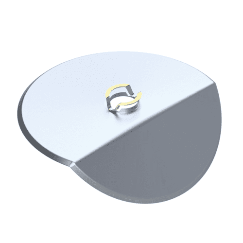 Angled cover, 1/2"