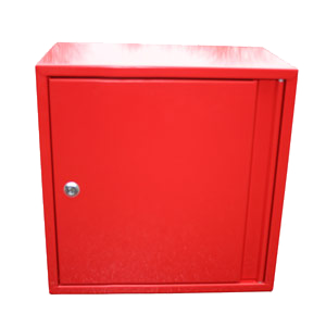 Wall cabinet, red RAL3000