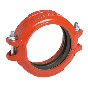 Victaulic rigid couplings Style 005, red