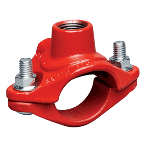 Victaulic sprinkler Tee 1.1/4" x 1" red Style 922