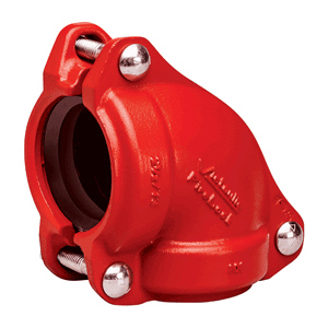 Victaulic IR fitting bocht 90gr Style 101 - 76.1mm, rood