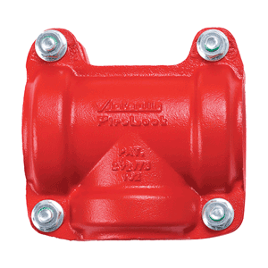 Victaulic Installation Ready Fitting Tees Style 102, red