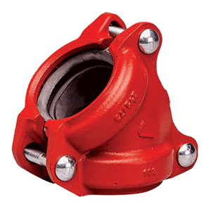 Victaulic IR fitting bocht 45gr Style 103 - 48.3mm, rood