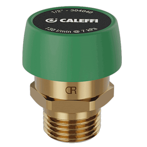 Caleffi beluchter voor drinkwater installatie, buitendraad