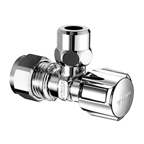 Schell hoekstopkraan uitgangen, 3/8", 360417 | Groothandel Van Walraven