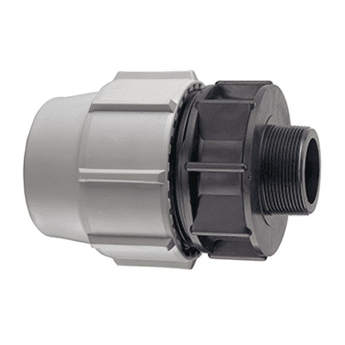 Plasson PP adaptor coupling with male thread