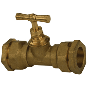Isiflo brass stop valve