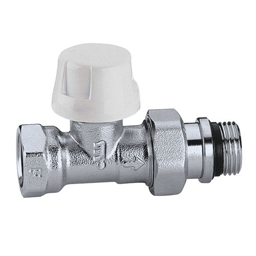 Caleffi thermostatic radiator valve straight, for steel pipes