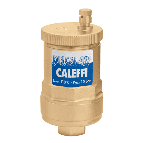 Caleffi Discalair automatic air vent