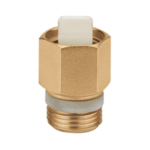 Caleffi Minical shut-off valve 3/8" M