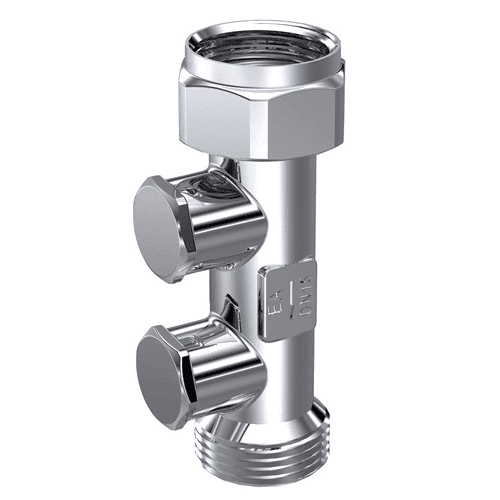 Raminex backflow preventer WF-EA, chromed