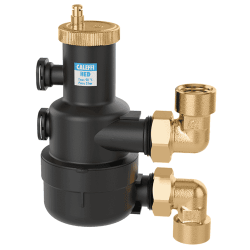 Caleffi HED® hoogrendement luchtafscheider