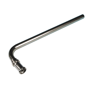 Henco, brass radiator connection bend