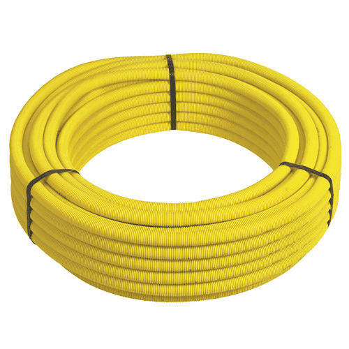 Henco, coiled multilayer pipe with sleeve pipe, Gaskeur