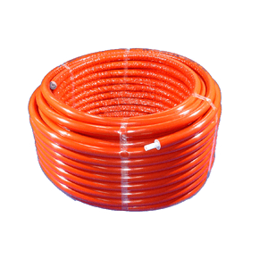 PEX/AL coiled pipe, with insulation
