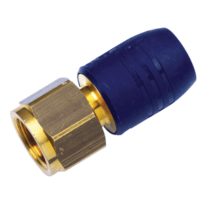 Wavin smartFIX brass adaptor coupling, female thread