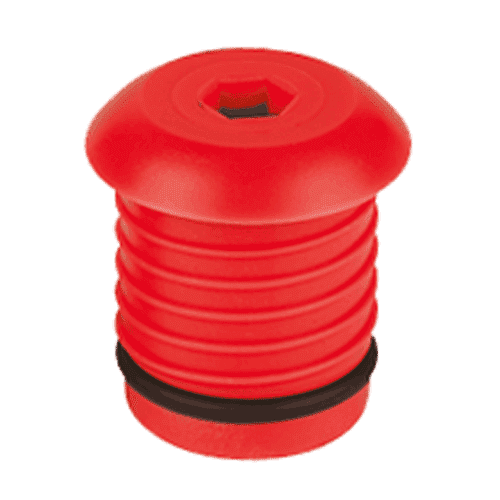 384077 HEN afpersplug rood voor buis 26mm