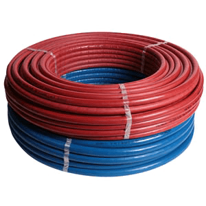 Henco, coiled multilayer pipe, complete with insulation (6 mm)