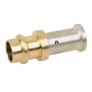 Henco, brass adaptor press/copper, Viega / VSH SudoPress