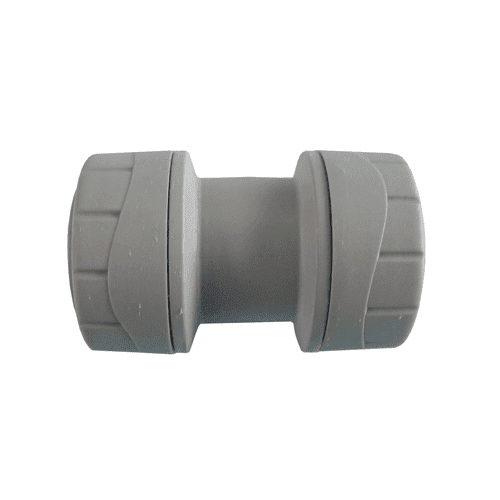 385076 Plastic cpl.strght 22 Mm