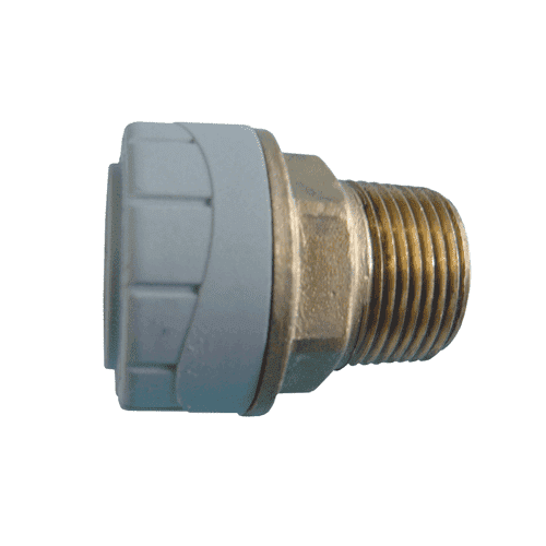 Plastic threaded adaptor