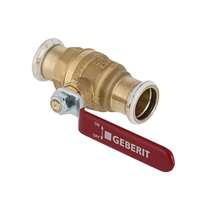 Mapress ball valve, brass
