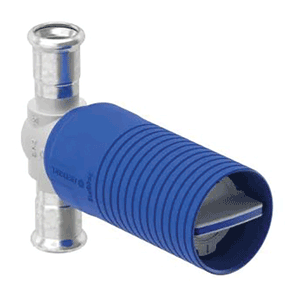 Mapress Stainless steel 316 concealed ball valve with rosette