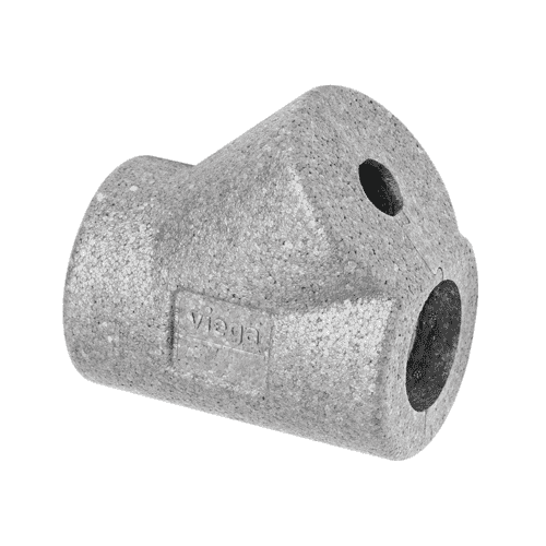 Viega insulating cover for angled valve