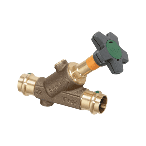 Viega Easytop angled valve, SC-Contur