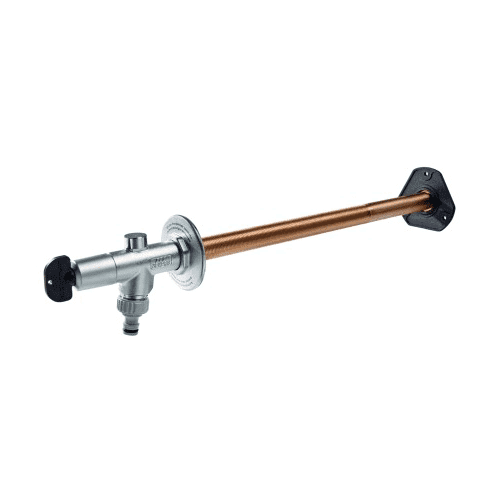 Kemper FROSTI-PLUS frost-proof outdoor tap with key, 20 mm
