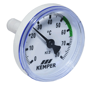 Kemper temperature gauge