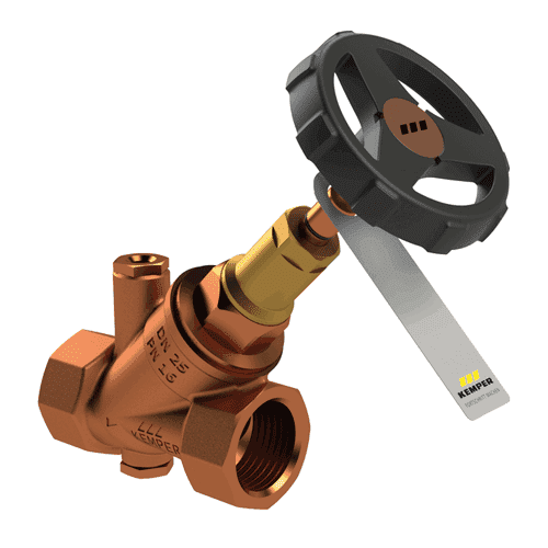 Combination valve, bronze type EA 193 2G