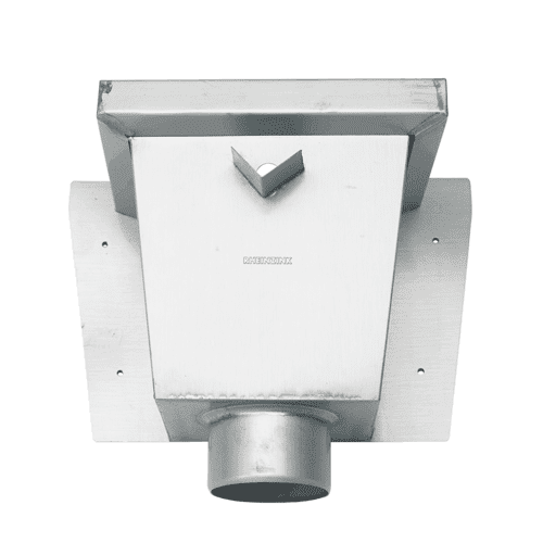 391449 RZ WB receptacle sq. 100mm XL