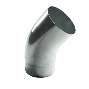 Bend, zinc with spigot reducer-end