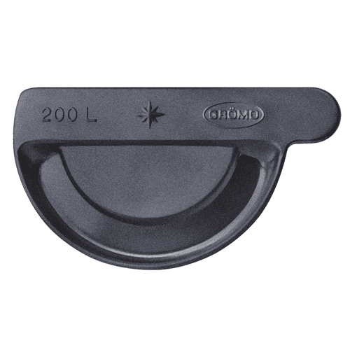 Groemo Alustar front plate anthracite