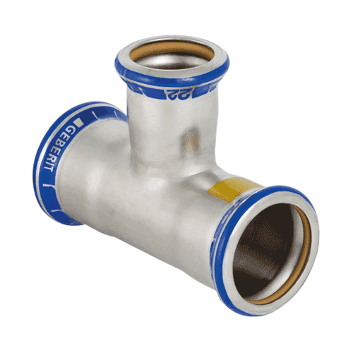 Mapress Stainless steel 316 gas, reducer Tee