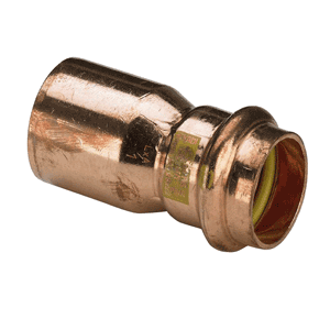 Reducer socket with SC-Contur press x push-fit gas (copper)