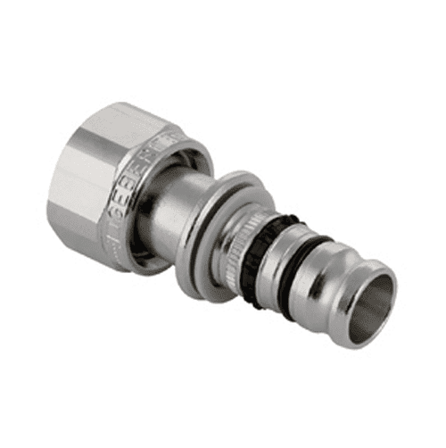 Mepla valve connector ms nickel-plated