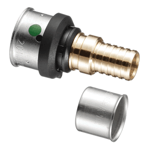 Viega Smartpress G adaptor coupling to Fosta pipe